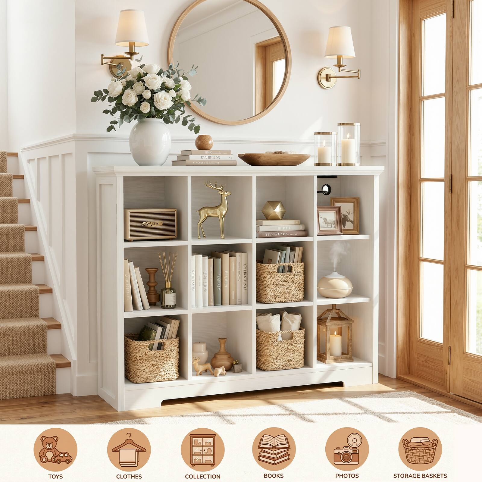 I - UN HRL O - CENC al UVNRTD V NE EANACO S - : TFFEEITY 2 5 | I I L. AMRNO LATE SE11R L SO I TOYS CLOTHES COLLECTION BOOKS PHOTOS STORAGE BASKETS

Corrected text:
I - UN HRL O - CENC al UVNRTD V NE EANACO S - : TFFEEITY 2 5 | I I L. AMRNO LATE SE11R L SO I TOYS CLOTHES COLLECTION BOOKS PHOTOS STORAGE BASKETS