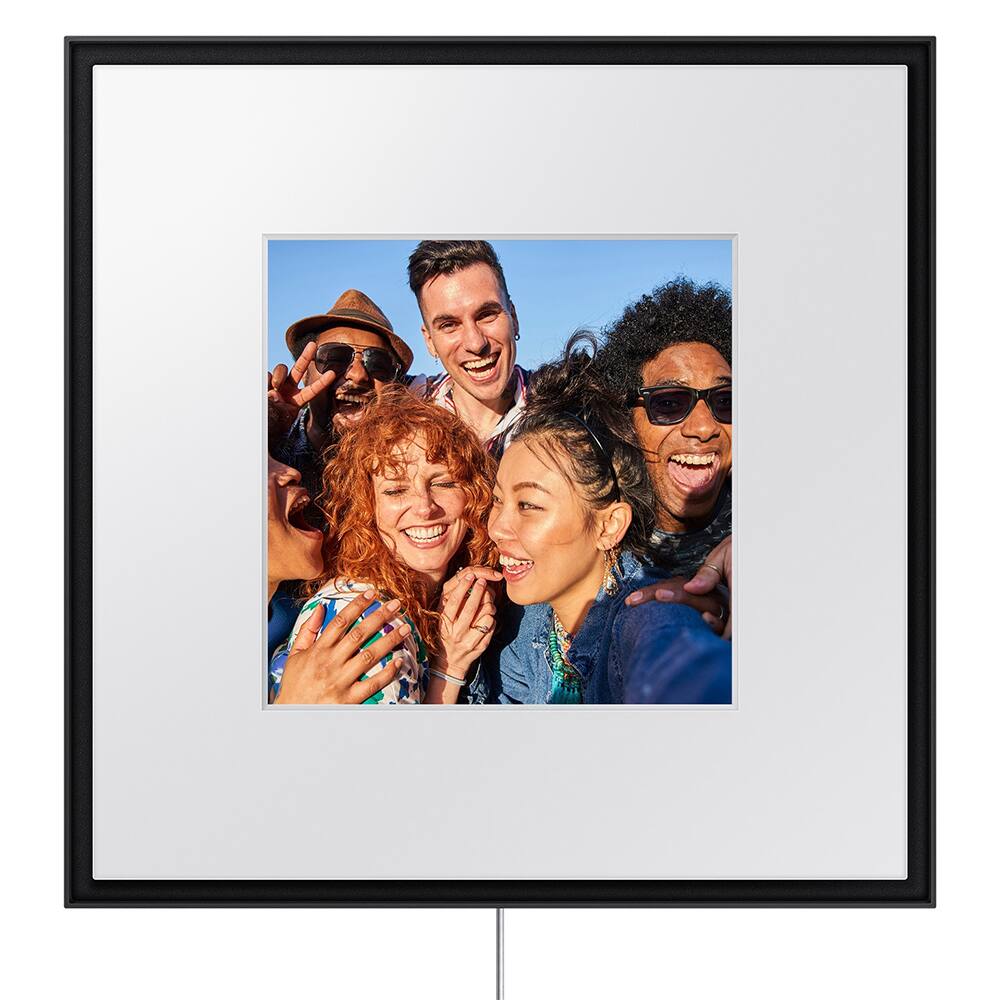 Alt View 2. Samsung - 55" The Frame QLED 4K Smart TV 2024 with 2x Frame Smart Speaker.