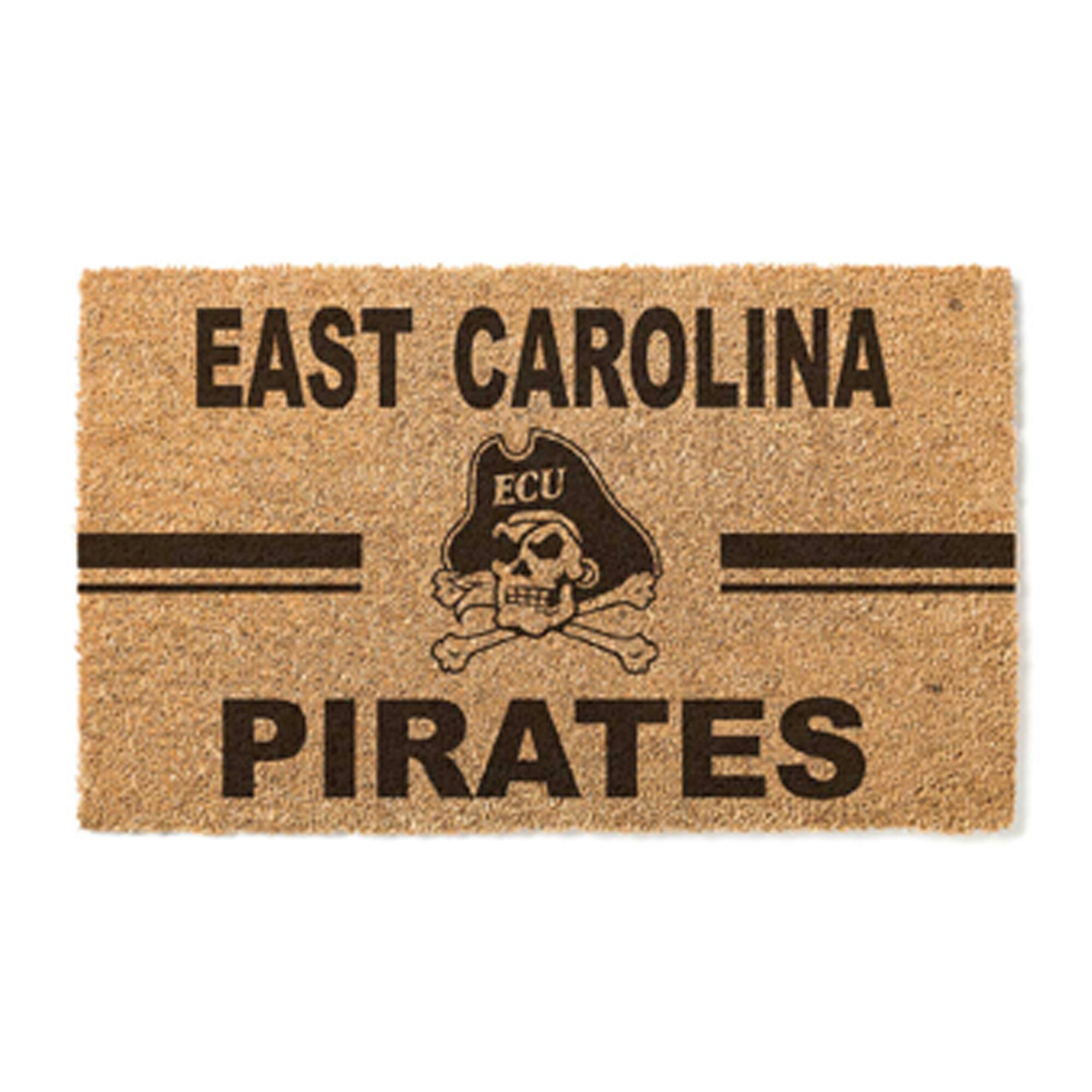 ECU Pirates 18" x 30" Team Logo Doormat