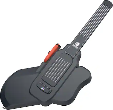 Front. Hori - Guitar Life: Lesson 1 for Nintendo Switch - Black.