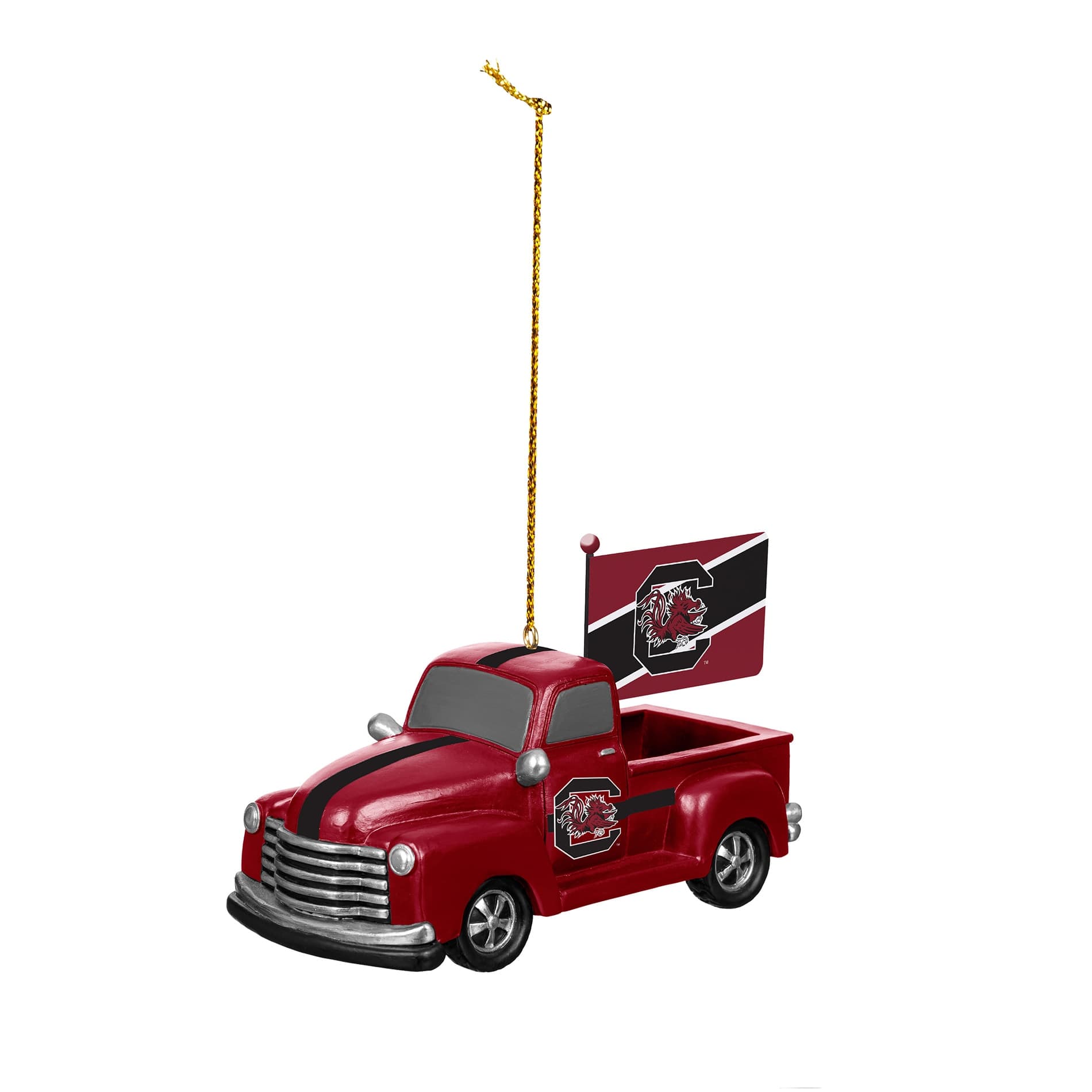Evergreen Enterprises - South Carolina Gamecocks 3" Rally Truck Two-Piece Ornament Set - Multicolor