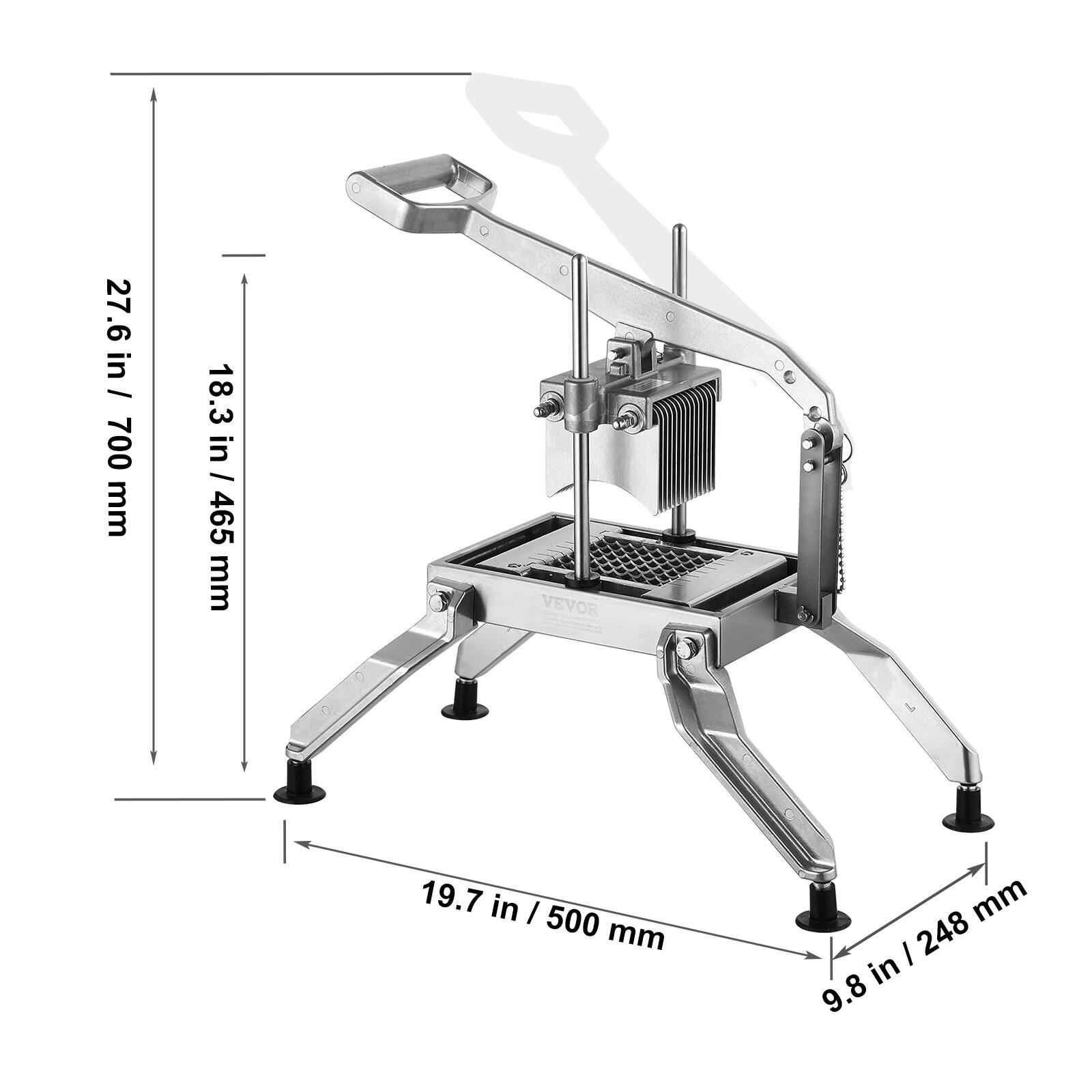 27.6 in / 700 mm  
18.3 in / 465 mm  
19.7 in / 500 mm  
9.8 in / 248 mm