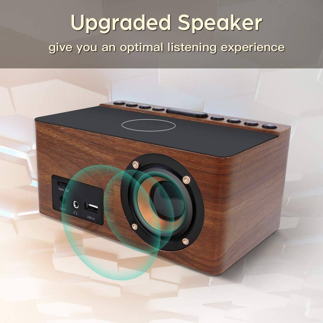 Upgraded Speaker  
give you an optimal listening experience