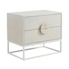 Butler Specialty - Lennasa 2 drawers Nightstand - White