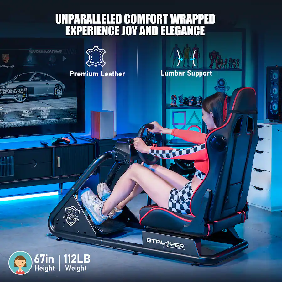 GTPLAYER Sim Racing Support de volant Gaming Wheel Stand GTPLAYER Sim Racing Support de volant Gaming Wheel Stand