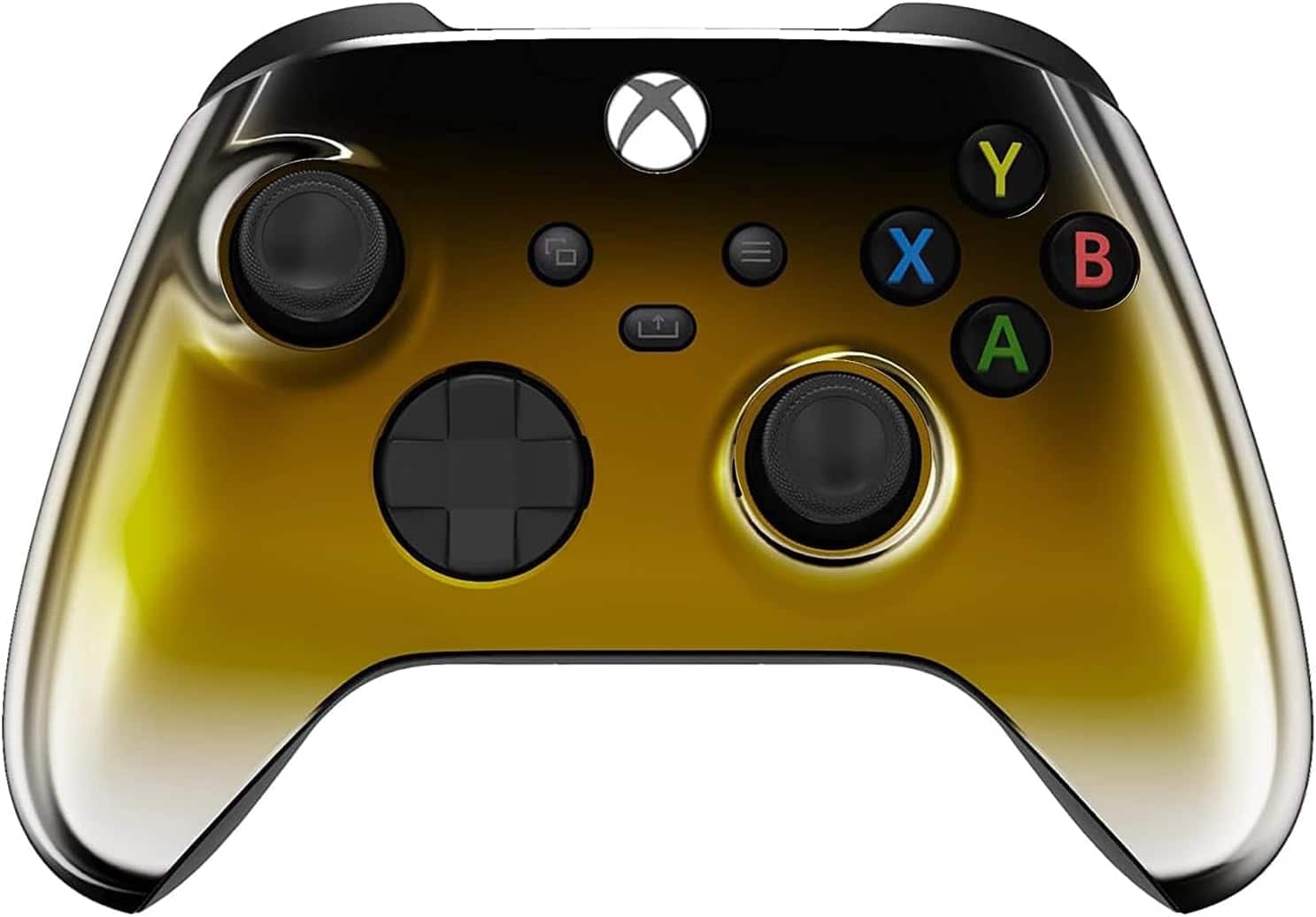 Custom Controllerzz - Xbox Wireless Custom Controller for Xbox One, Xbox Series X, Xbox Series S & PC - Gold Fade - Multi