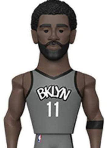 Alt View 10. Funko - Brooklyn Nets NBA Funko Gold 5 Inch Vinyl Figure | Kyrie Irving - Grey.