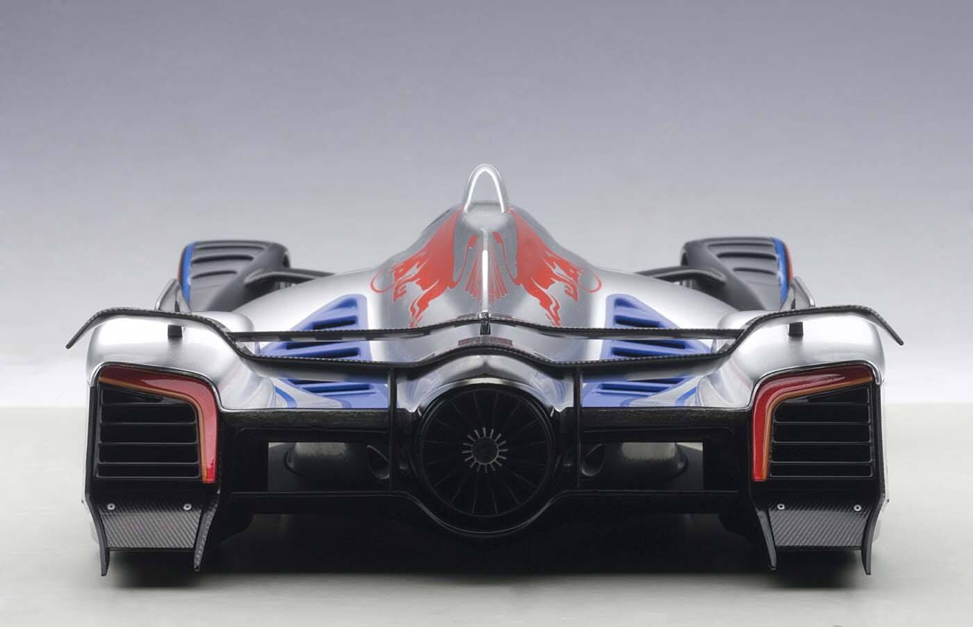 Alt View 2. Autoart - Red Bull X2014 Fan Car Sebastian Vettel Hyper Silver 1/18 Model Car by Autoart.
