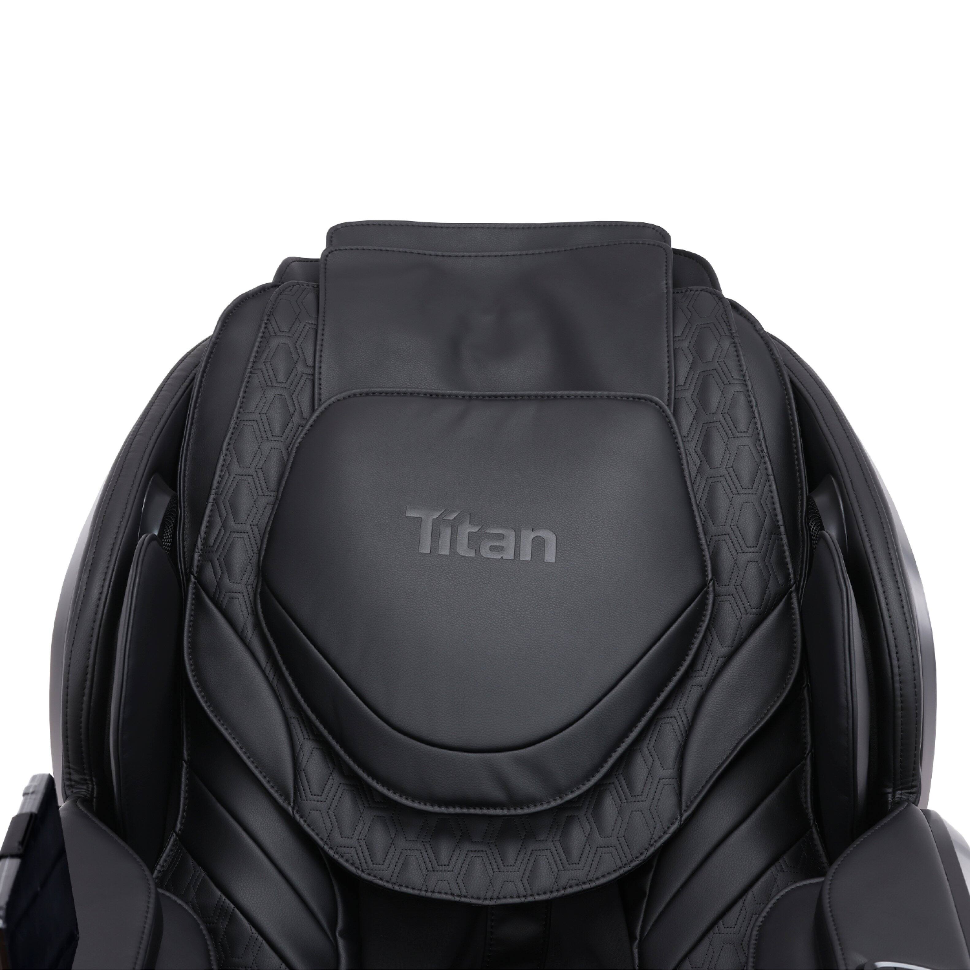 Alt View 2. Titan - Pro 3D Liberty Zero Gravity Massage Chair - Black - Black.