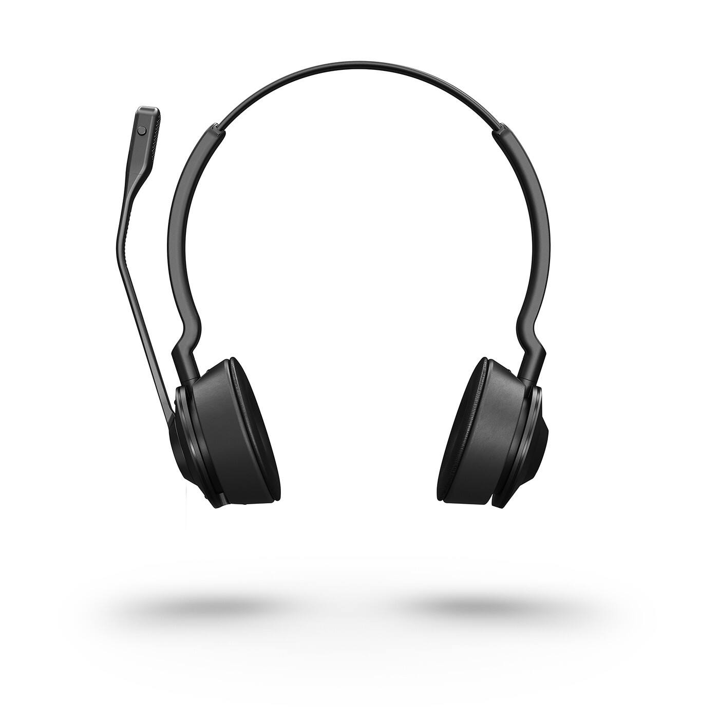 Left. Jabra - Jabra Engage 55 SE Headset - Microsoft Teams Certification - Stereo - Binaural - Black.
