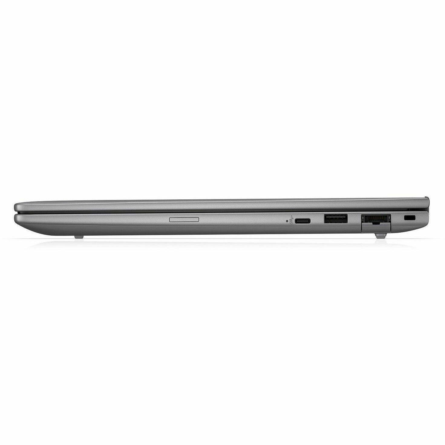 Alt View 5. HP - HP ZBook 8 G1i 14" Mobile Workstation - 2.5K - 120 Hz - Intel Core Ultra 7 255H - 32 GB - 512 GB SSD - English Keyboard - Silver.