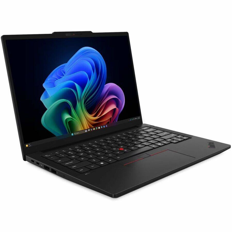 Alt View 8. Lenovo - Lenovo ThinkPad T14 Gen 7 14" Touchscreen Copilot+ PC - Intel Ultra 7 365, 32 GB, 512 GB SSD, Wi-Fi 7 - Black.