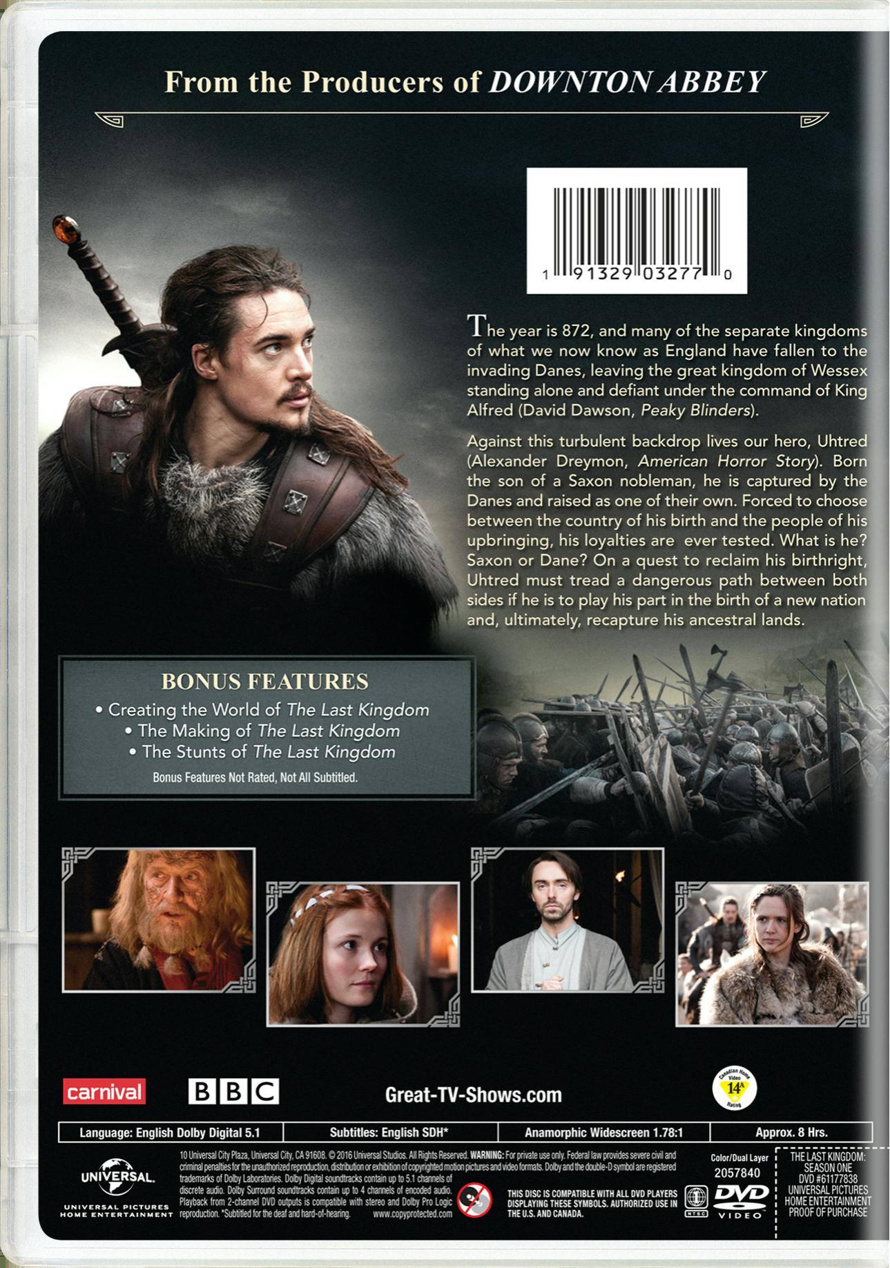Angle. The Last Kingdom: Season One [DVD].