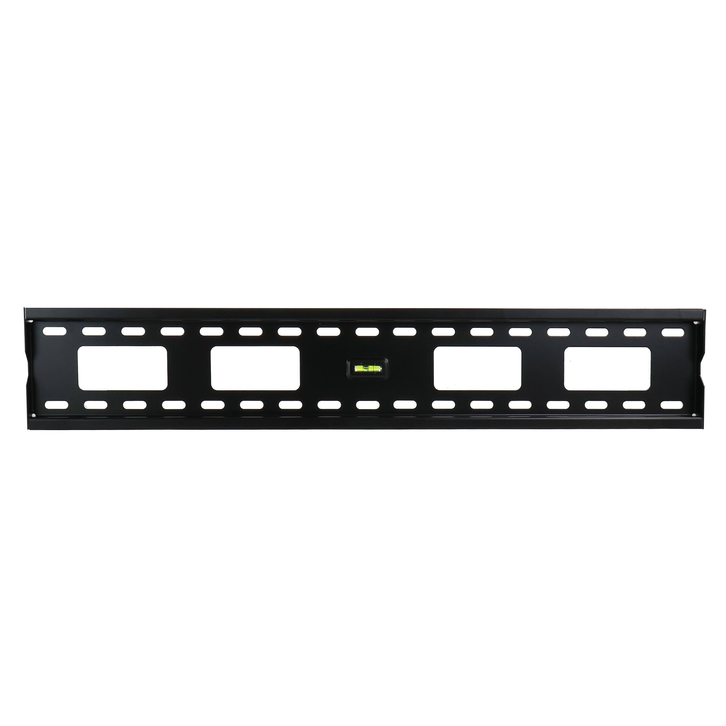 Alt View 5. MegaMounts - MegaMounts Fixed Wall Mount with Bubble Level for 37-100 Inch  LCD, LED, and Plasma Screens - Black.