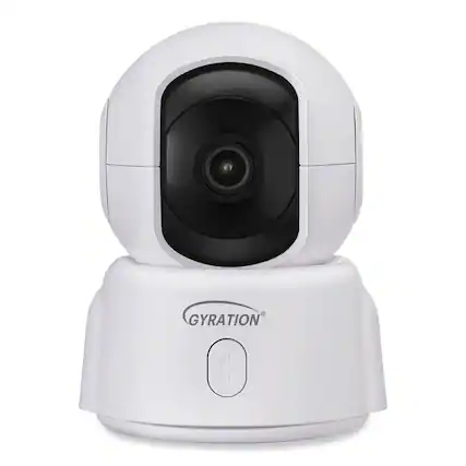 Front. Adesso - Adesso CYBERVIEW 2000 Cyberview 2000 1920 x 1080 Pixels 2MP Smart WiFi Pan/Tilt Camera - White.