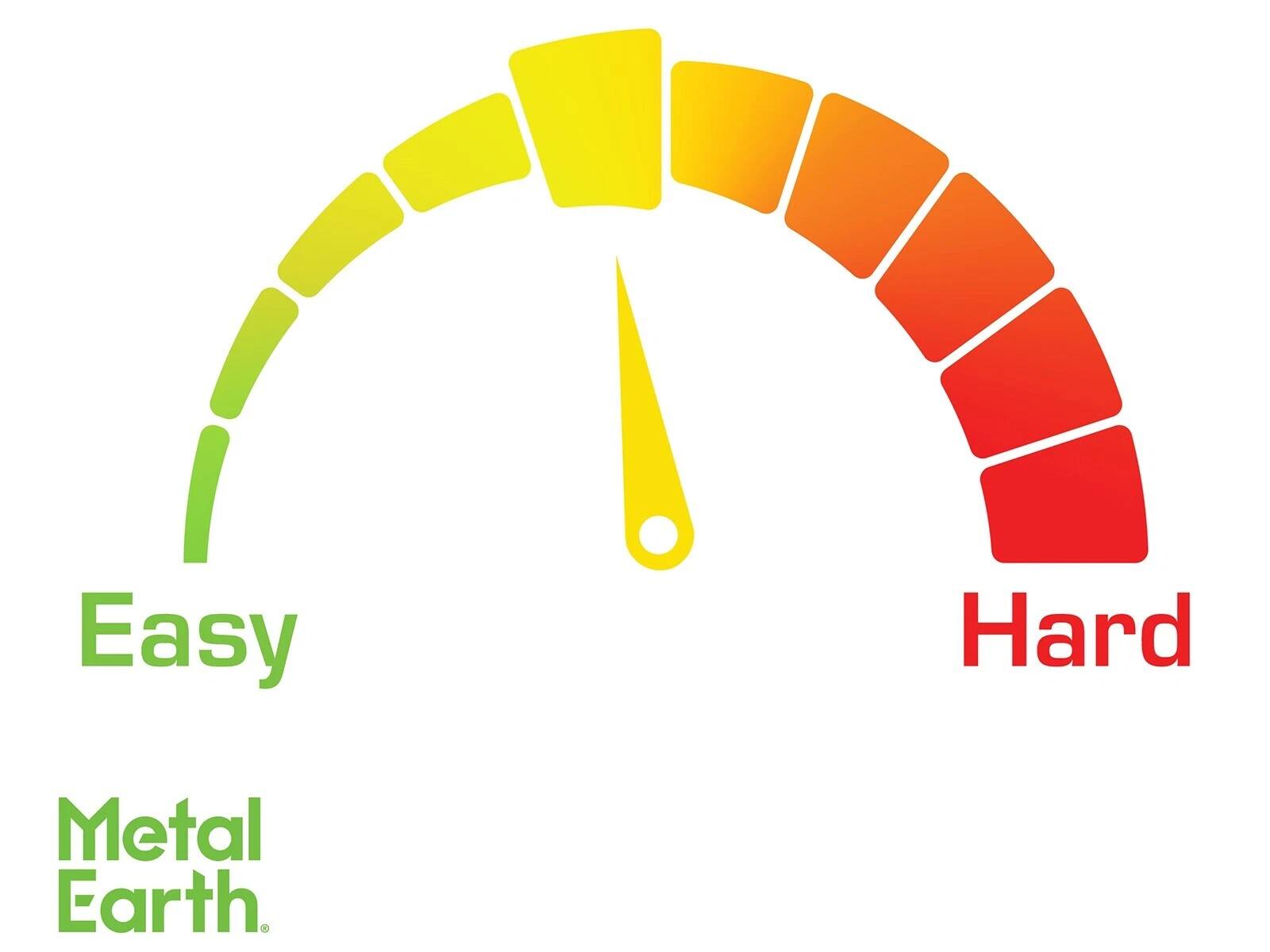 Easy Metal Earth  
Hard