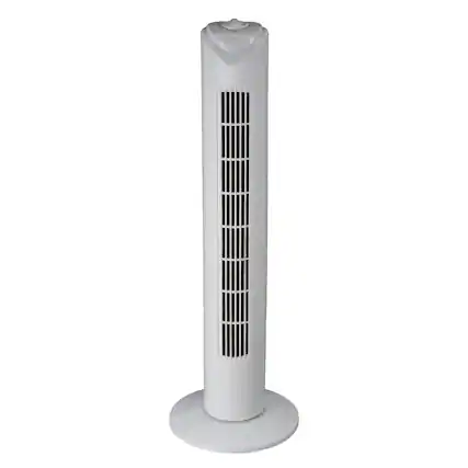 Front. Optimus - Optimus 32 in. Oscillating Tower Fan in White - White.