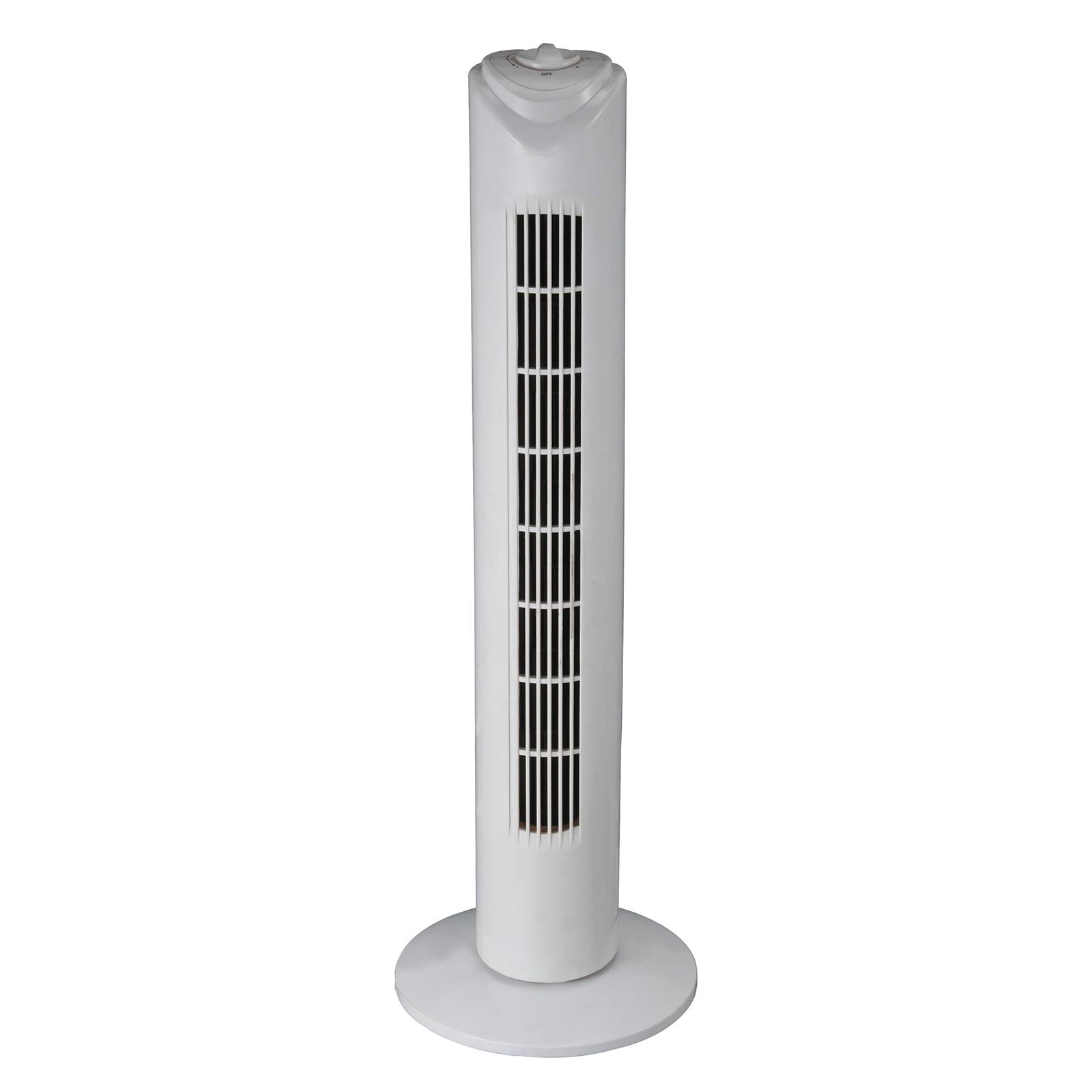 Front. Optimus - Optimus 32 in. Oscillating Tower Fan in White - White.