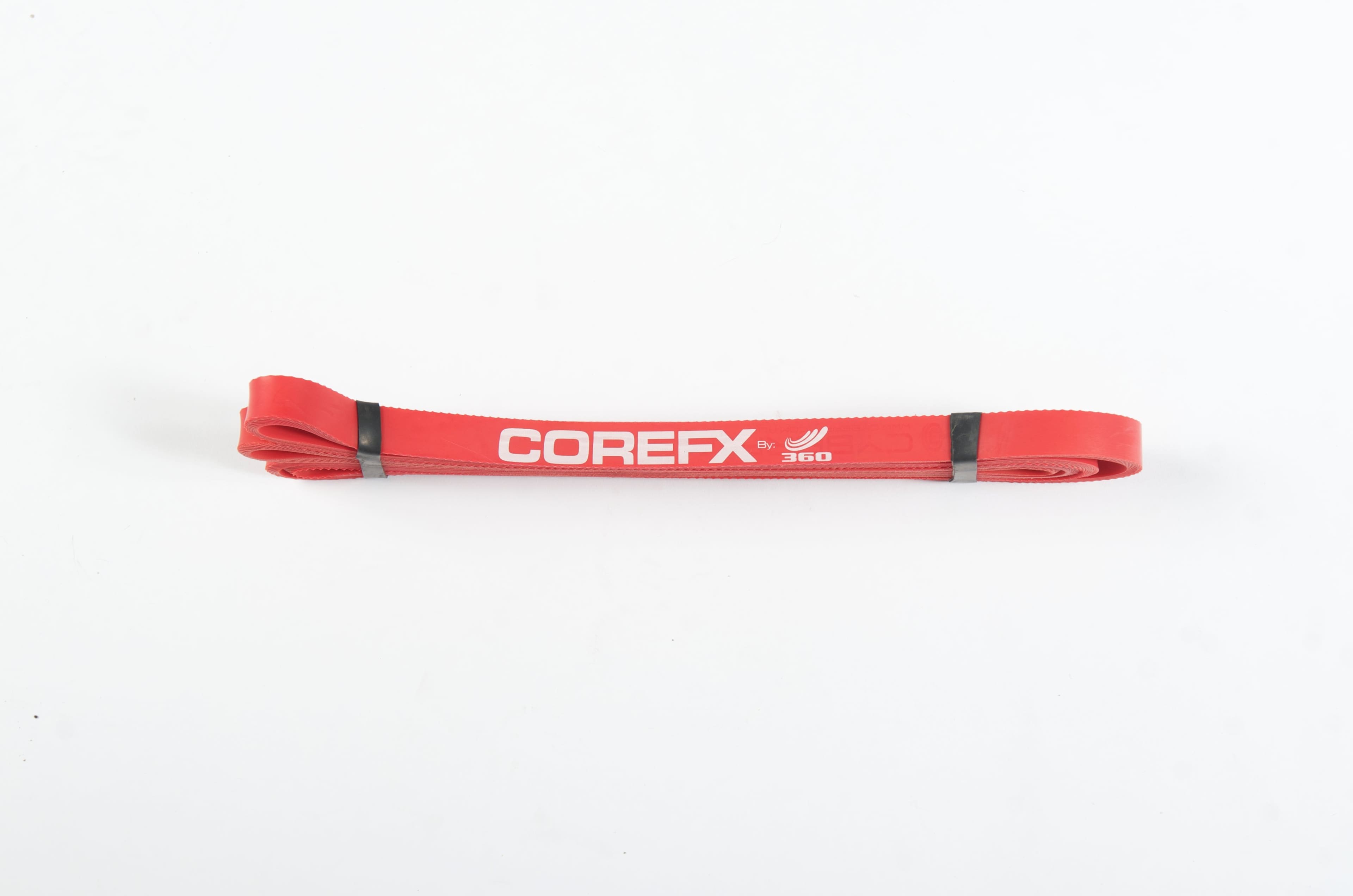 360 - ATHLETICS Latex Strength Band Red - Multicolor