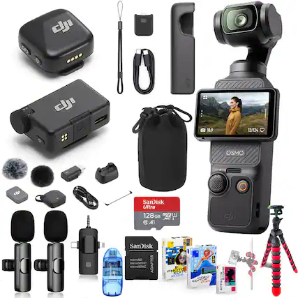 d 6 D % 71 O 16.9 12/124 0 OSMO c F SanDisk Ultra 128 GB me XC E 0 A1 dj SanDisk microSD microSDHC ADAPTER microSDxc x PHOTO ..... EOIT 2024 VIDEO EDITOR ED PORD STORE EFFECTS