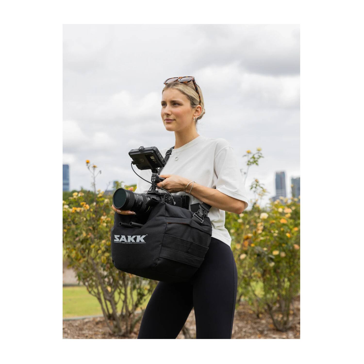 Angle. Sakk Gear - Sakk Gear Sakk Camera Support Saddle with Quick Release Clip.
