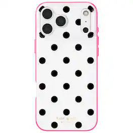 kate spade new york - Protective Case with Magsafe for Apple iPhone 18 Pro / iPhone 17 Pro - Picture Dot Pop Pink