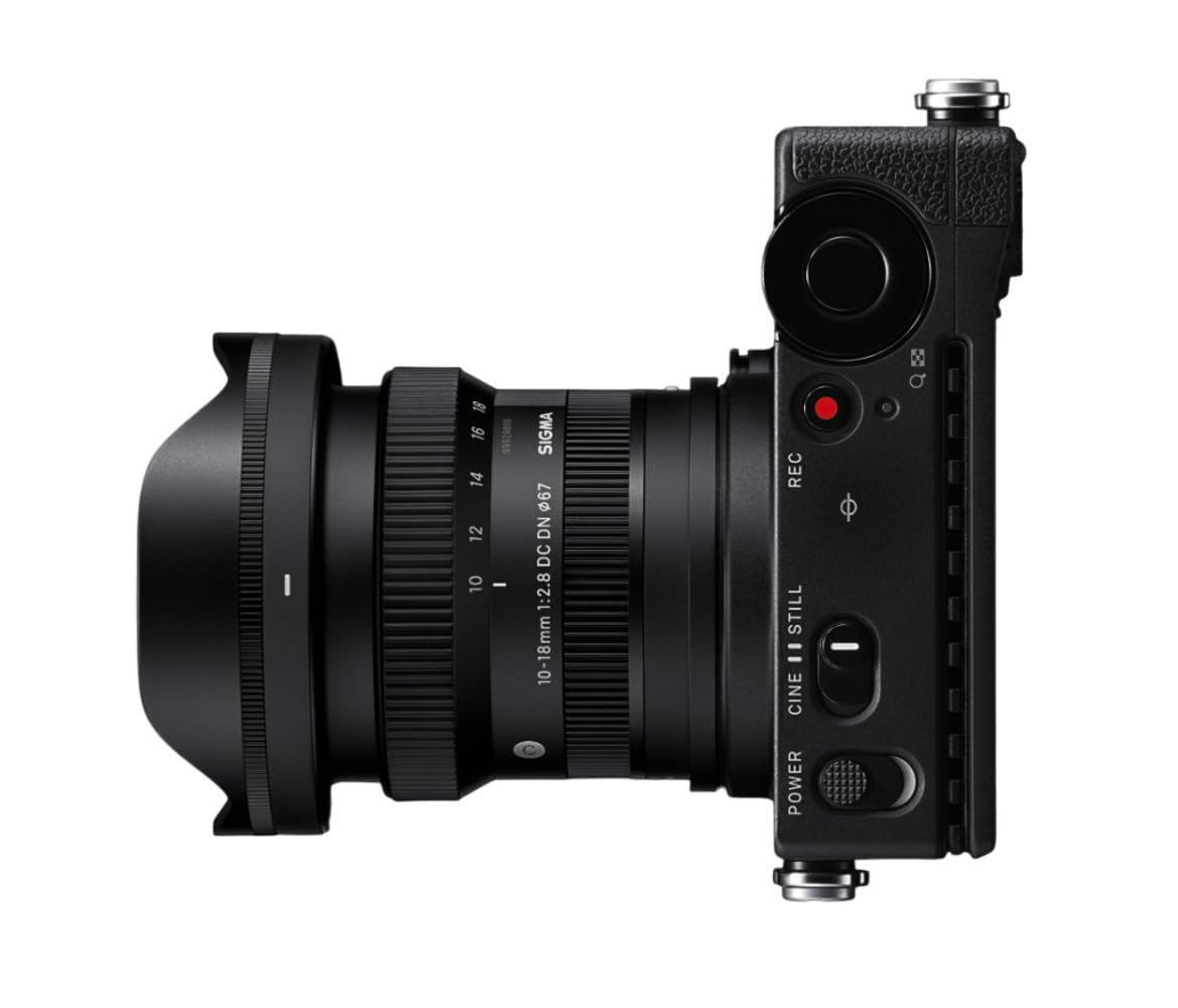 I 1 B9 91 14 12 10 - SIGMA 67 DN DC 1:2.8 10-18mm REC STILL CINE POWER