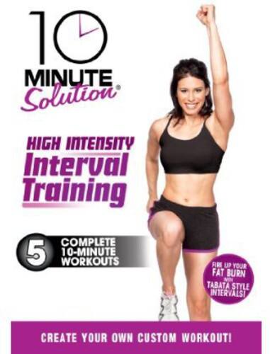 Front. 10 Minute Solution: High Intensity Interval Training   - DVD.