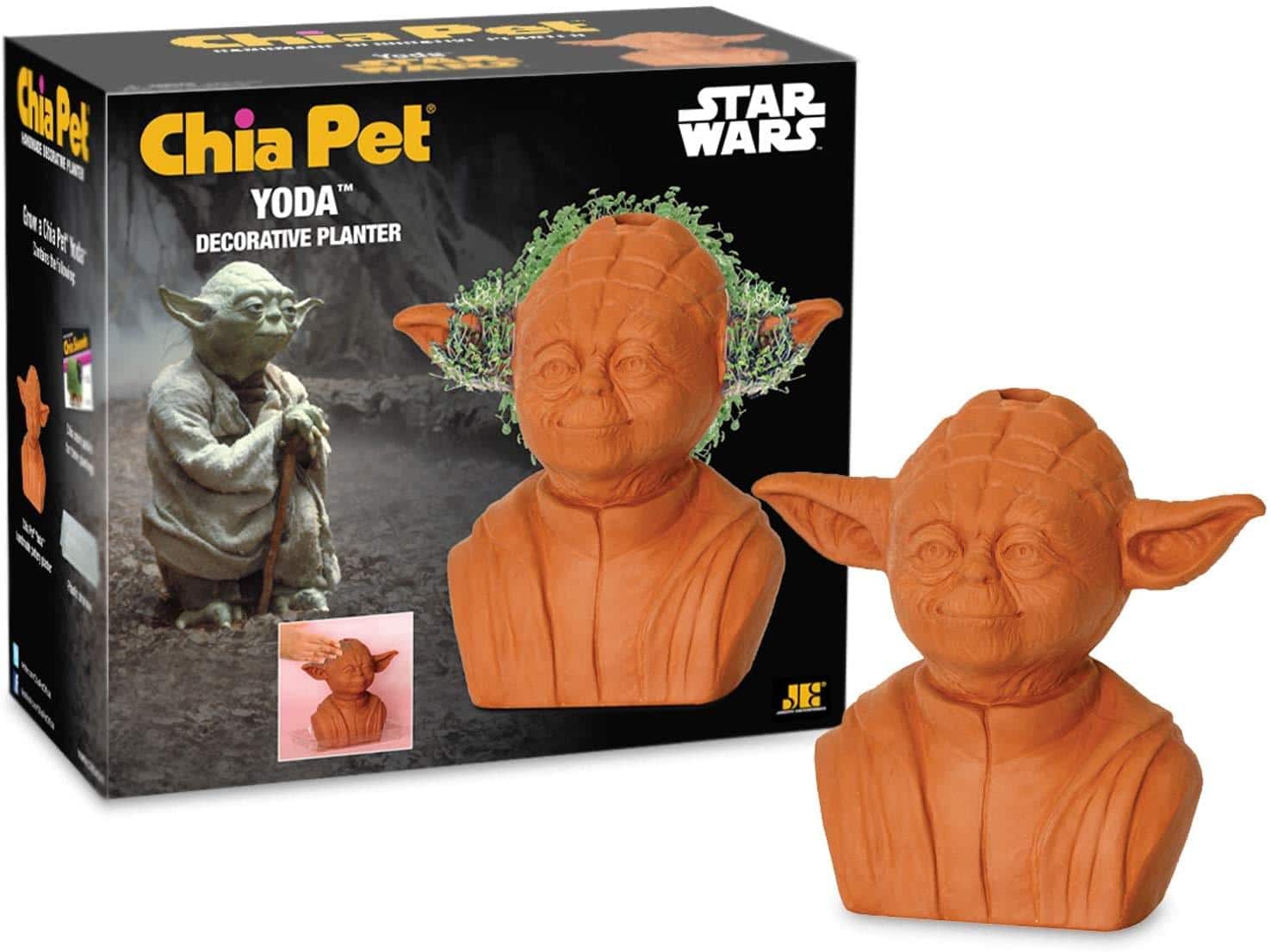 Star Wars - Yoda Chia Pet Decorative Planter - Brown price history on PriceWatchPro