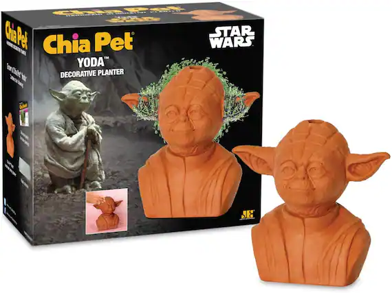 Chia Pet
YODA™
DECORATIVE PLANTER
STAR WARS