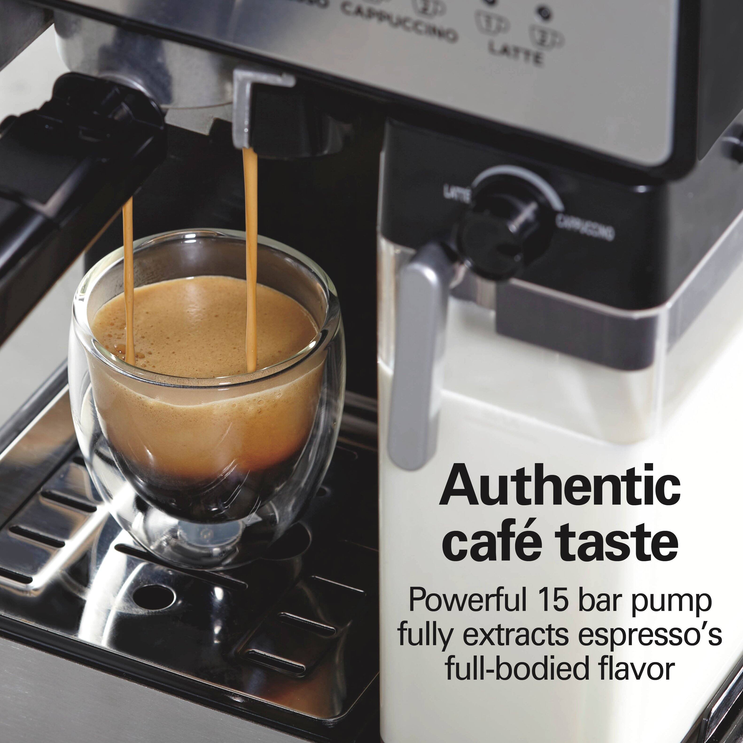 CAPPUCCINO LATTE

Authentic café taste
Powerful 15 bar pump fully extracts espresso's full-bodied flavor