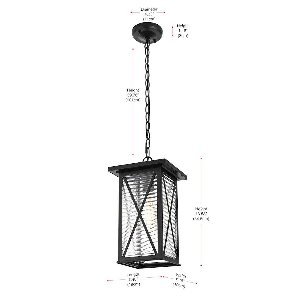 Diameter 4.33" (11cm)  
Height 1.18" (3cm)  
Height 39.76" (101cm)  
Height 13.58" (34.5cm)  
Length 7.48" (19cm)  
Width 7.48" (19cm)
