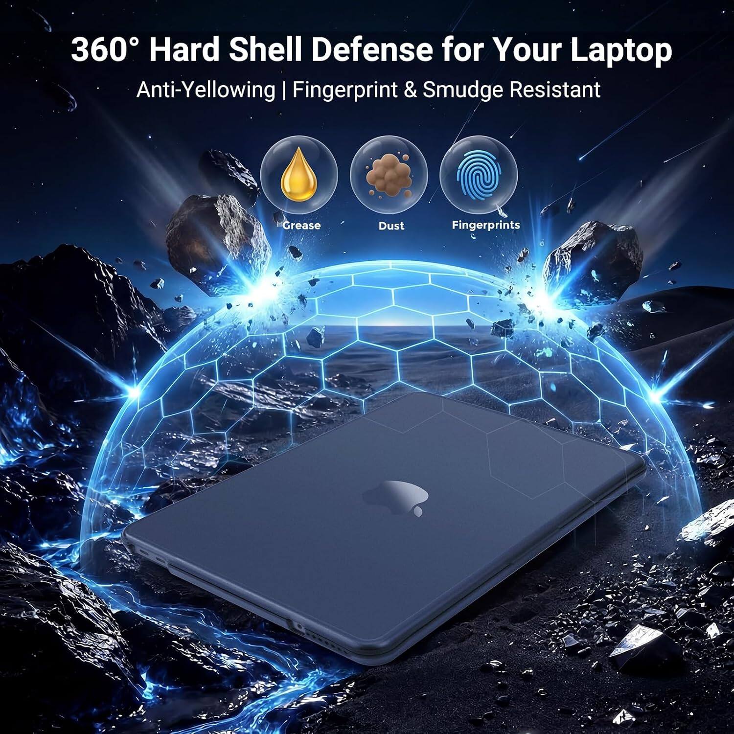 mosiso 3in1 Kit for MacBook Neo Case 13 inch A3404 2026 A18 Pro