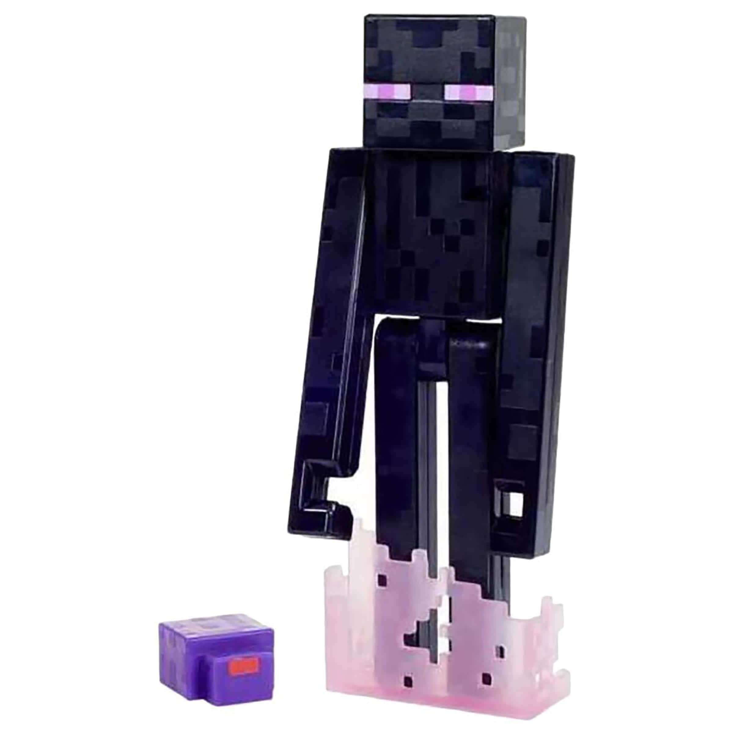 Mattel - Minecraft 3.5 Inch Core Figure Assortment | Enderman - Black