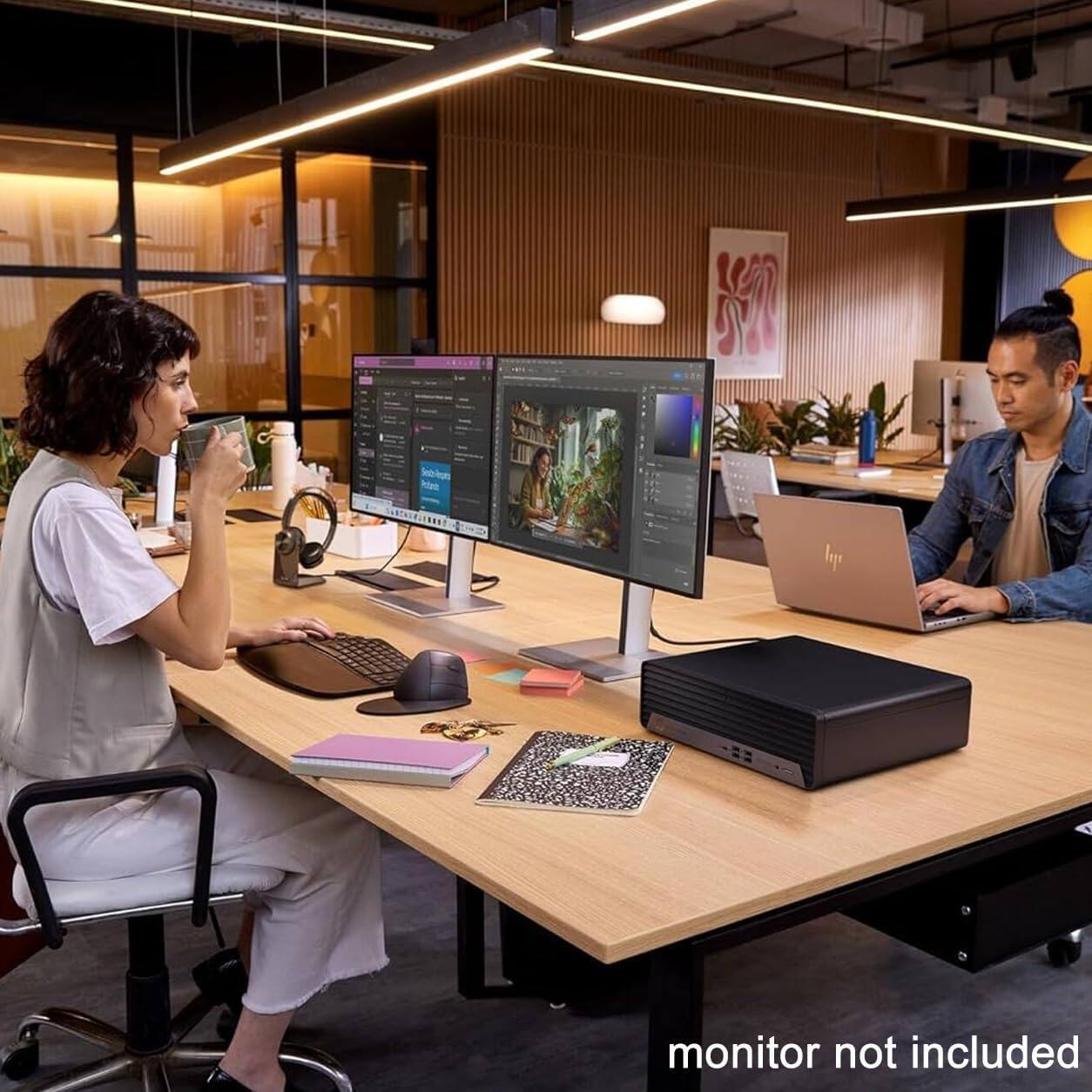 monitor not included
