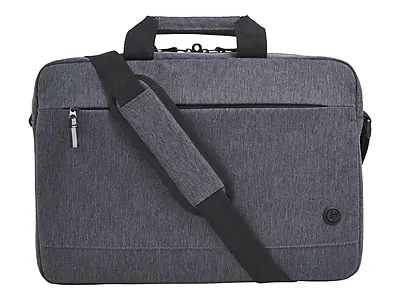 Front. HP - Prelude Pro 15.6" Polyester Laptop Bag - Gray.