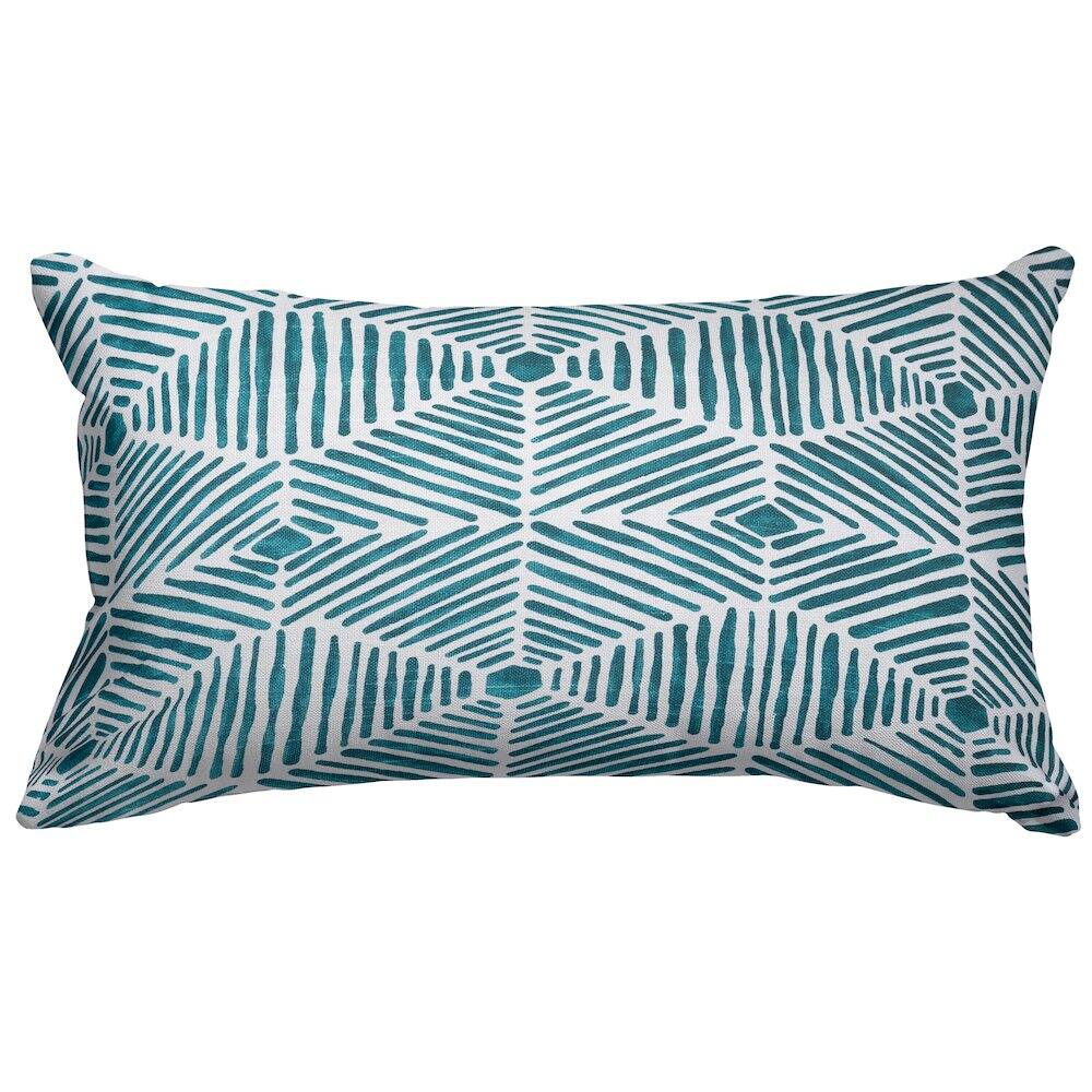 Majestic Home - Pillow 12x20 Charlie Emerald - Green