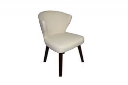 Hivvago - 21 Inch Linen Blend Side Chair - Cream