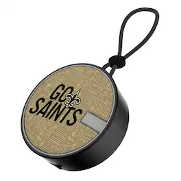 Keyscaper - New Orleans Saints Bluetooth IPX7 Waterproof Speaker - Black