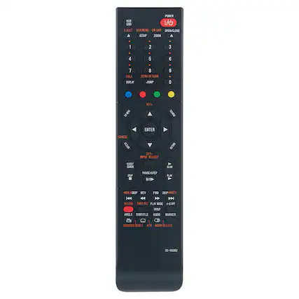 POWER VCR DVD 1/0 EJECT VCR MENU CN SOP OPEN/CLOSE SETUP ZOOM I 2 3 4 5 6 7 CALL DISPLAY 8 ZERO RLTURN JUMP 9 0 T SET+ NMER ENTER CANCEL CLEAR SET- INPUT SELECT RETURN GBC COUNTER V SLOW STOP PAUSE/STEP III PLAY Y -INDEXSKP REV FWD SKIP-INDEX H4 44 H REC/DTR TIMER REC PLAY MODE 4-8 RFT SRGLP ANGLE SUBTITLE AUDIO MARKER OI 1 1 7 COUNTER RISET ATR ALDIO SLLECI SE-R0262