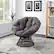 Alt View 12. OSP Home Furnishings - Papasan Chair - Gray.