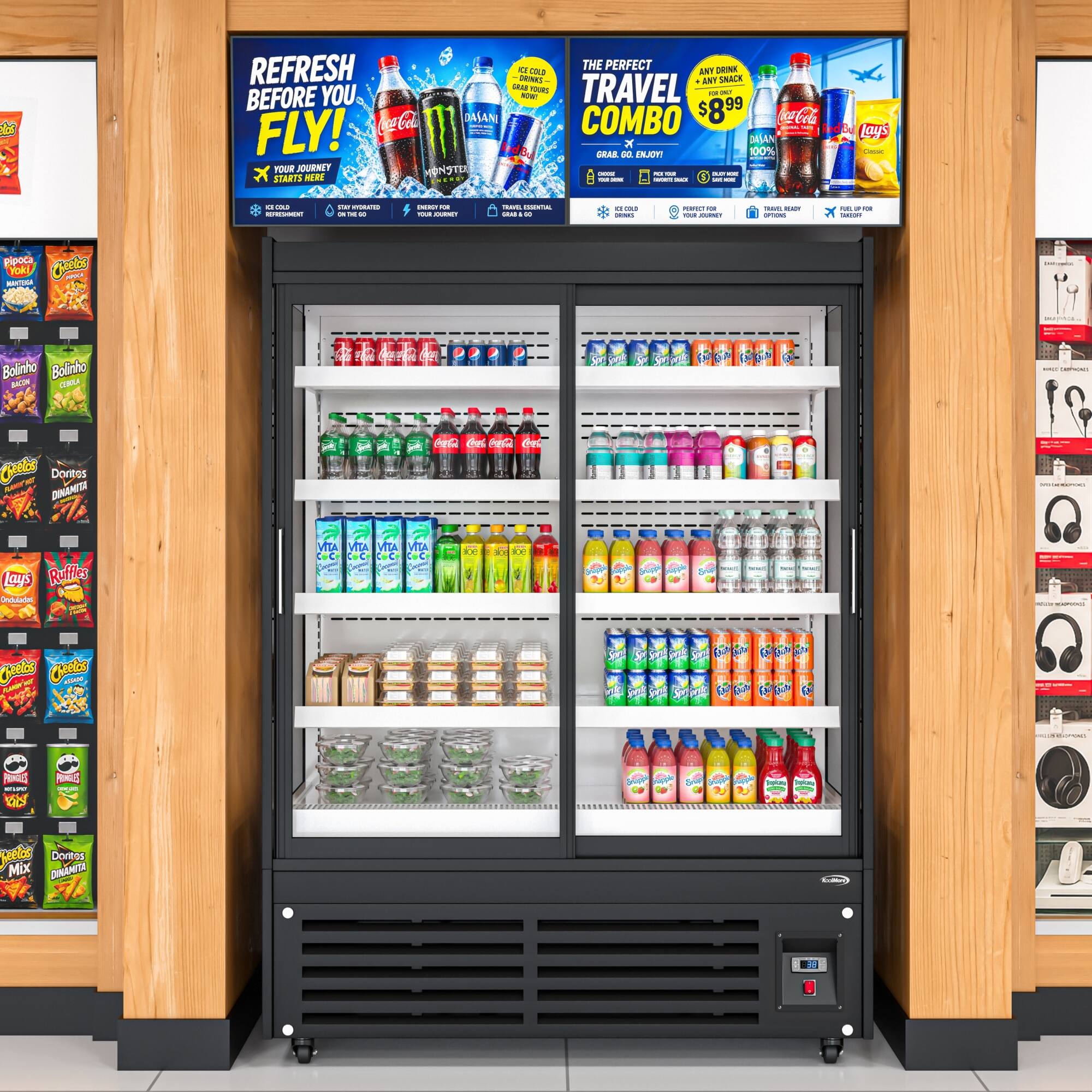 REFRESH BEFORE YOU FLY!  
YOUR JOURNEY STARTS HERE  

THE PERFECT TRAVEL COMBO $8.99  
ANY DRINK + ANY SNACK  

DASANI  
Coca-Cola  
Monster  
Diet Coke  
Lays  
Ruffles  
Doritos  
Donuts Mix  
VITA  
VITAL  
VITA  
VITA  
Greens  
Grape  
Sprite  
Fanta  
Coke  
Coke  
Coke  
Coke  
Coke  
Coke  
Coke  
Coke  
Coke  
Coke  
Coke  
Coke  
Coke  
Coke  
Coke  
Coke  
Coke  
Coke  
Coke  
Coke  
Coke  
Coke  
Coke  
Coke  
Coke  
Coke  
Coke  
Coke  
Coke  
Coke  
Coke  
Coke  
Coke  
Coke  
Coke  
Coke  
Coke  
Coke  
Coke  
Coke  
Coke  
Coke  
Coke  
Coke  
Coke  
Coke  
Coke  
Coke  
Coke  
Coke  
Coke  
Coke  
Coke  
Coke  
Coke  
Coke