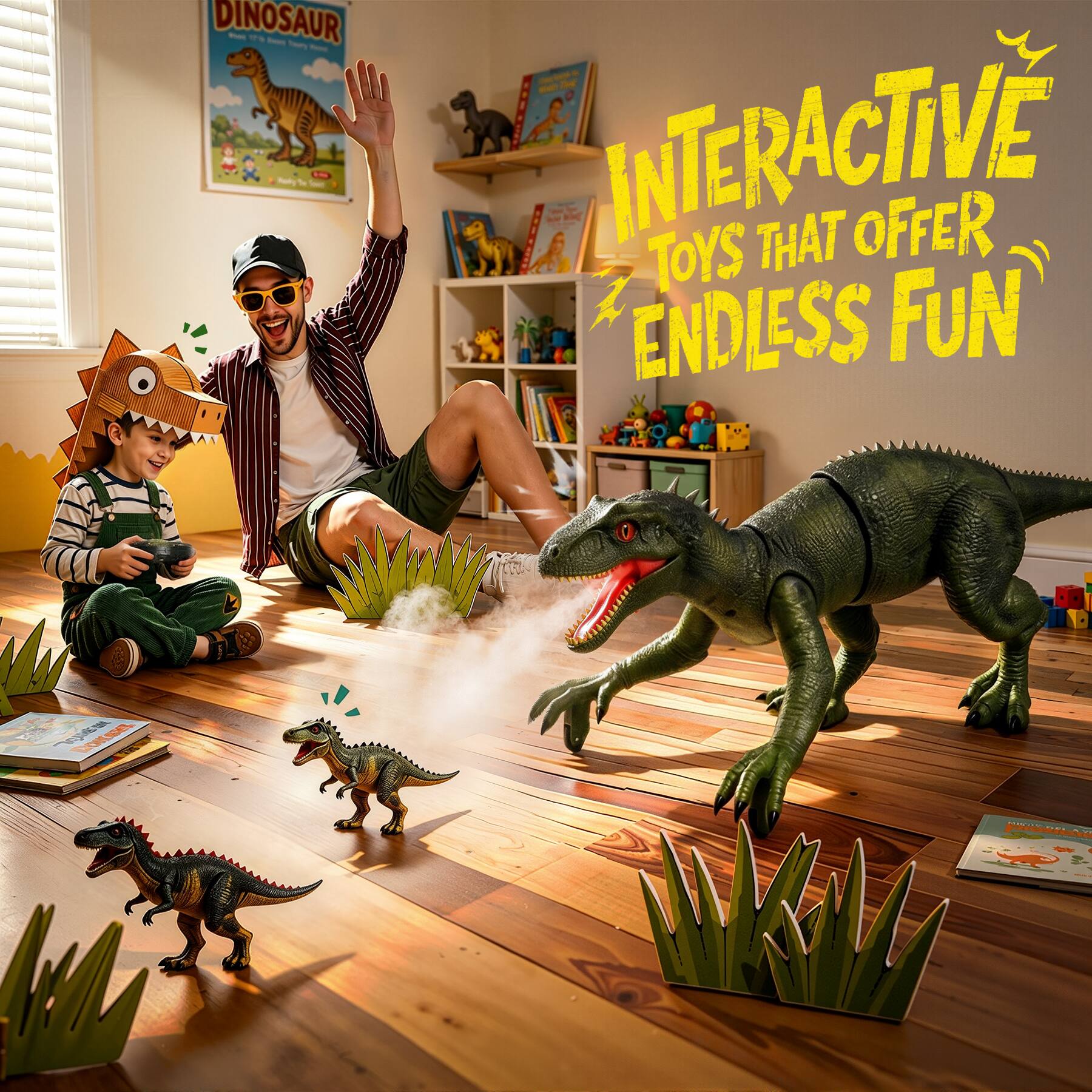 DINOSAUR - INTERACTIVE TOYS THAT OFFER ENDLESS FUN