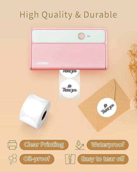 High Quality & Durable

JADENS

Thank you

Clear Printing
Waterproof
Oil-proof
Easy to tear off