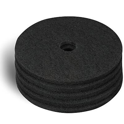 Alt View 1. Coastwide Professional - Coastwide Professional™ 20" Stripper Floor Pad, Black, 5/Carton (CW22979).