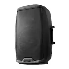 Front. Gemini - Gemini 15” 2000W Bluetooth PA Speaker with TWS Link, USB/SD/FM, XLR/RCA/AUX - Black.