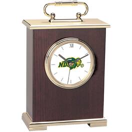 Jardine - NDSU Bison Carriage Clock - Gold
