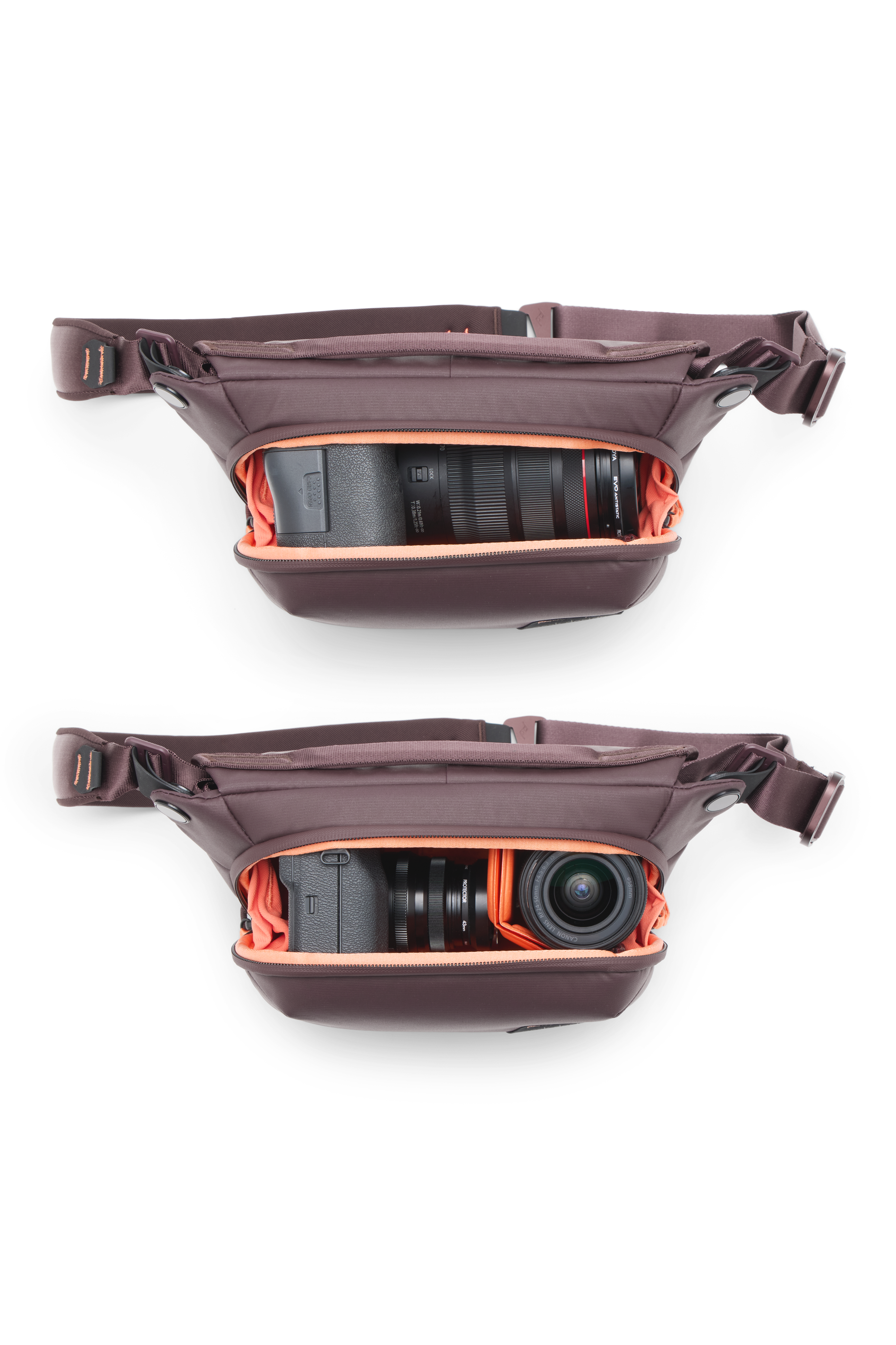 Angle. Peak Design - Everyday Sling 3L - Eclipse.