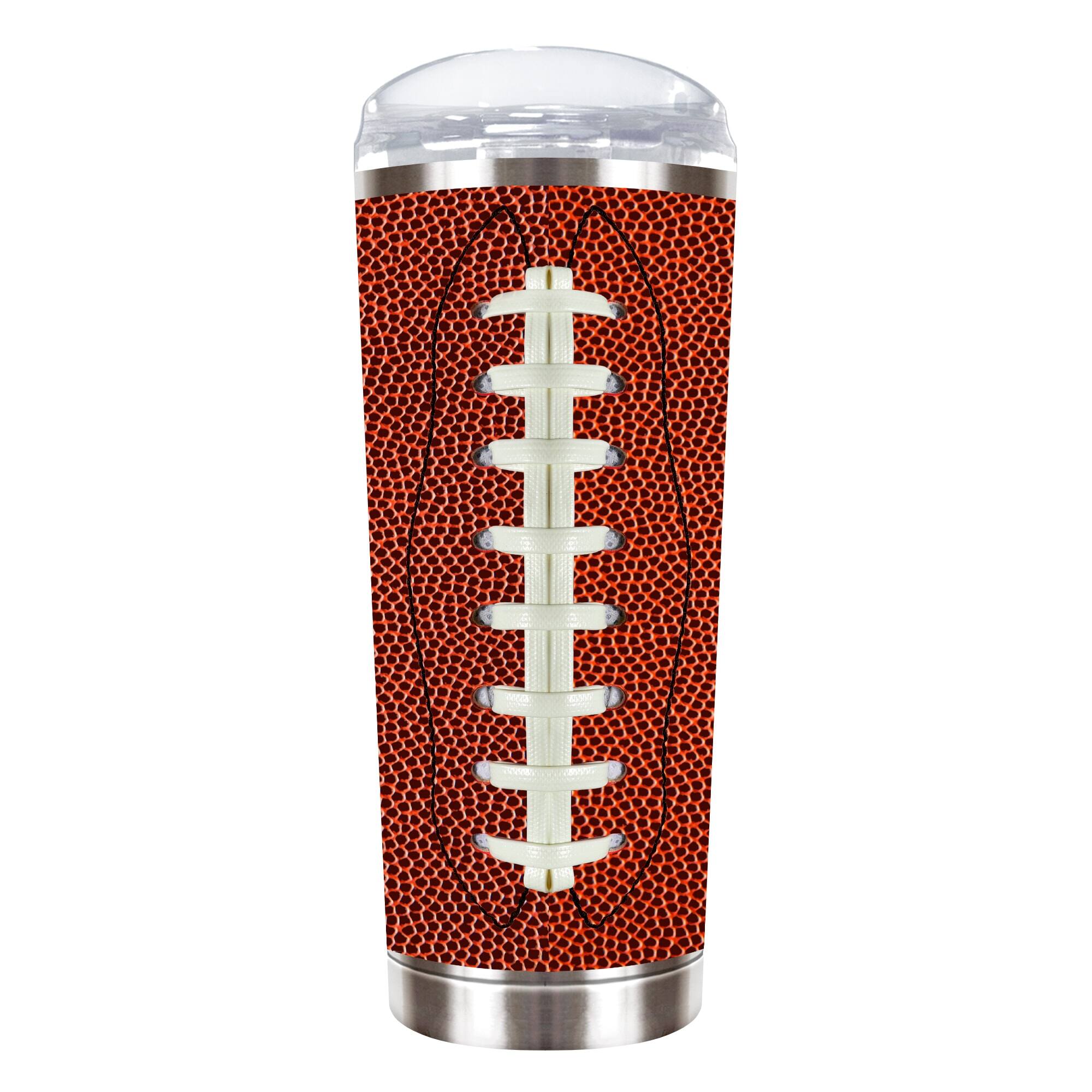 Alt View 2. Great American Products - San Francisco 49ers 18oz. Roadie Game Ball Tumbler - Brown.