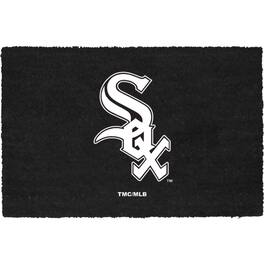 The Memory Company - Chicago White Sox Team Colors Doormat - Multicolor